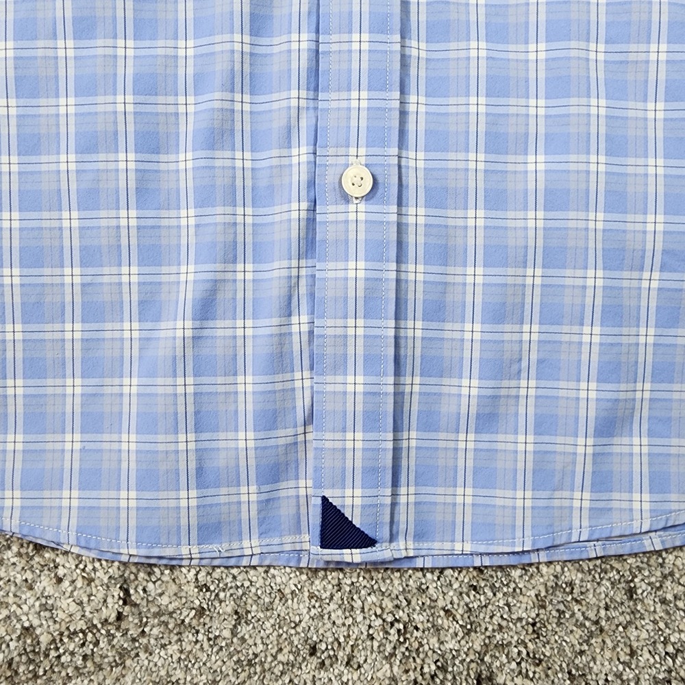 UNTUCKit Button Down Mens XXXL Tall Zonte Plaid Stretch Performance Excellent - Picture 5 of 12